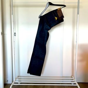 Naked and famous skinny guy dirty fade selvedge in indigo